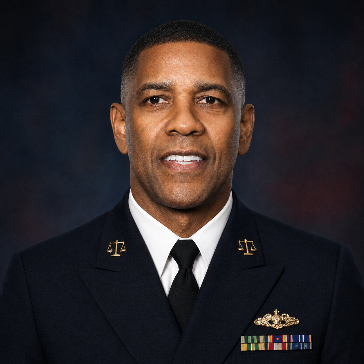 Alricio Scriptatore während seiner Laufbahn in der United States Navy