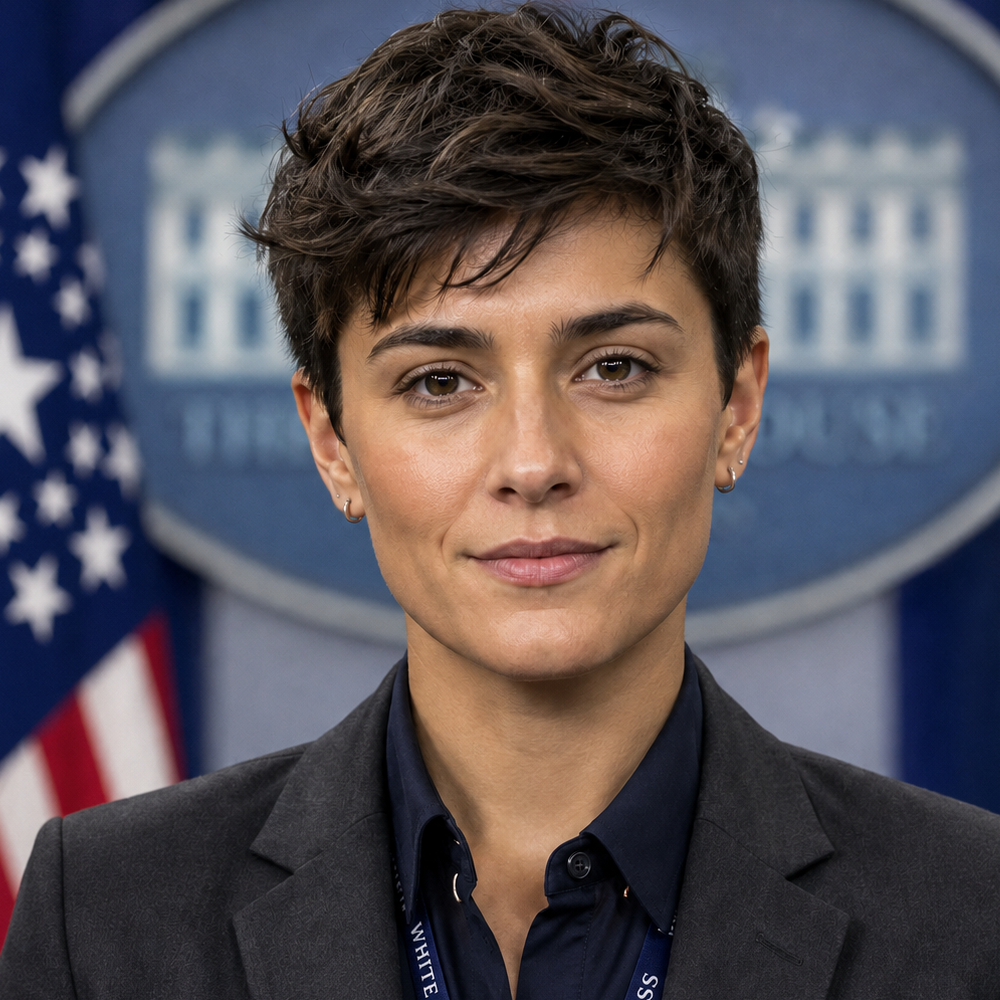 Jordan Avery Vale als Korrespondent im White House